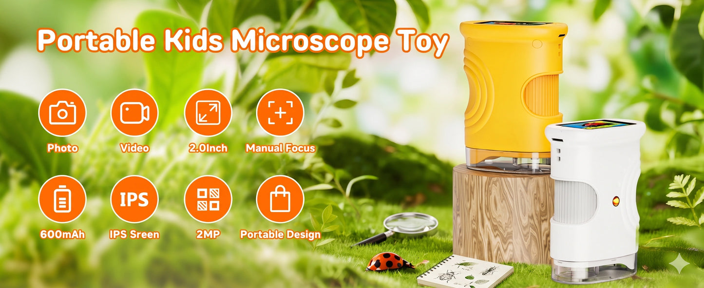 Little Quest 1000x Microscope