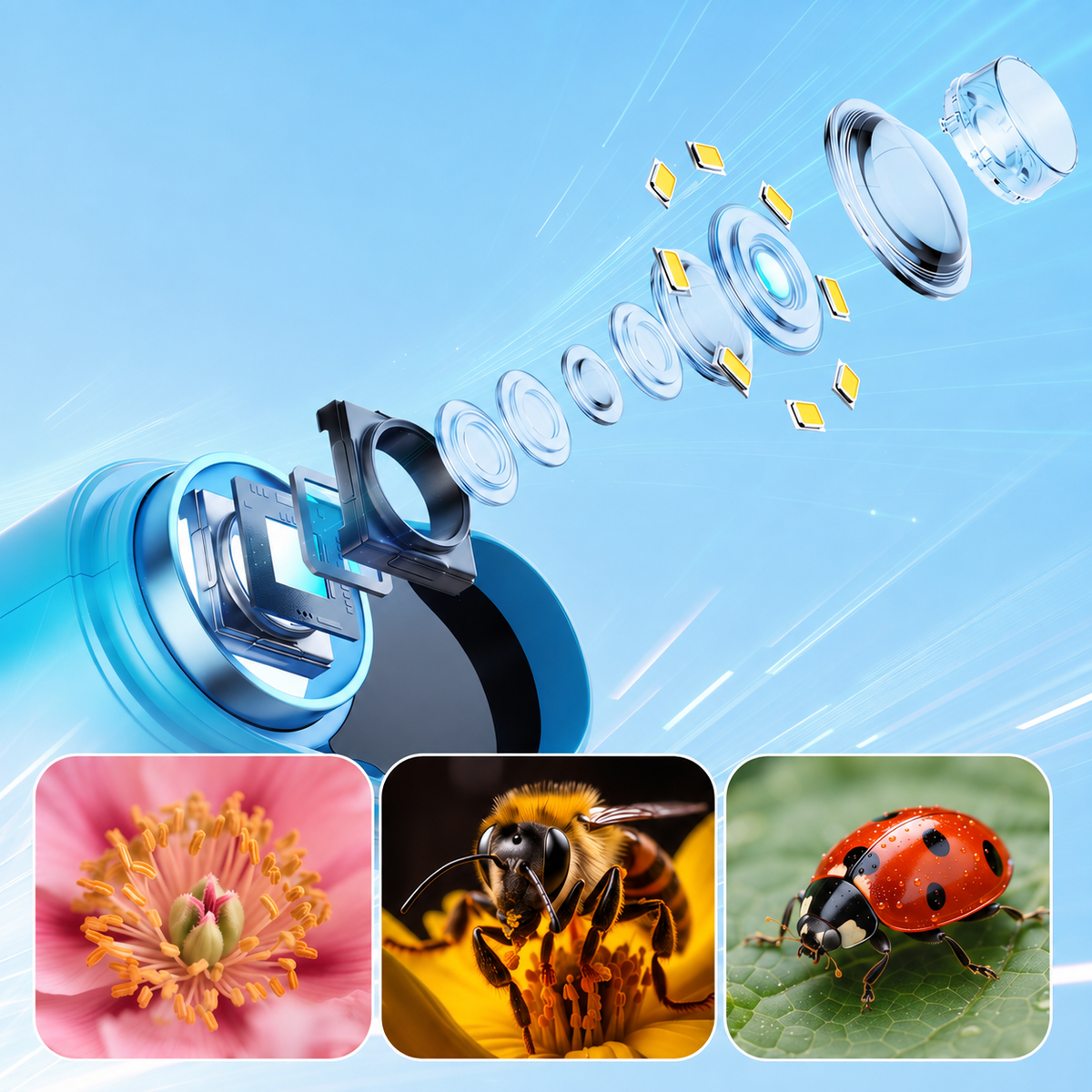 Little Quest Explorer – Kids Digital Microscope